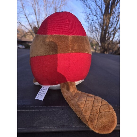 Buc-ees 8" Bucee The Beaver Round Plush Stuffed Animal - Picture 2 of 3